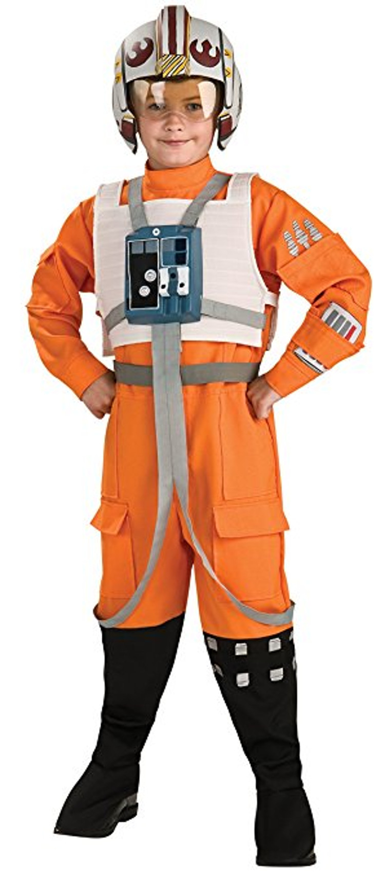 Star Wars Child X-Wing Pilot Halloween Costume - Earn The Necklace