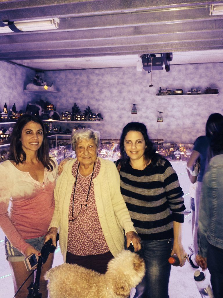 Laura Giaritta with her grandmother and sister, Renee. Giaritta